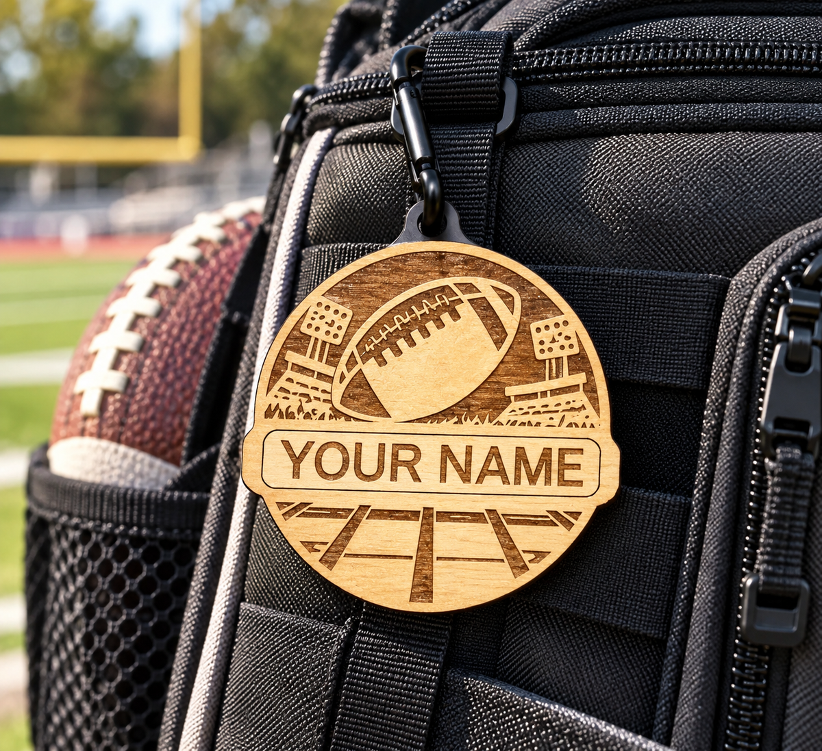 Football Themed Bag Tags!!