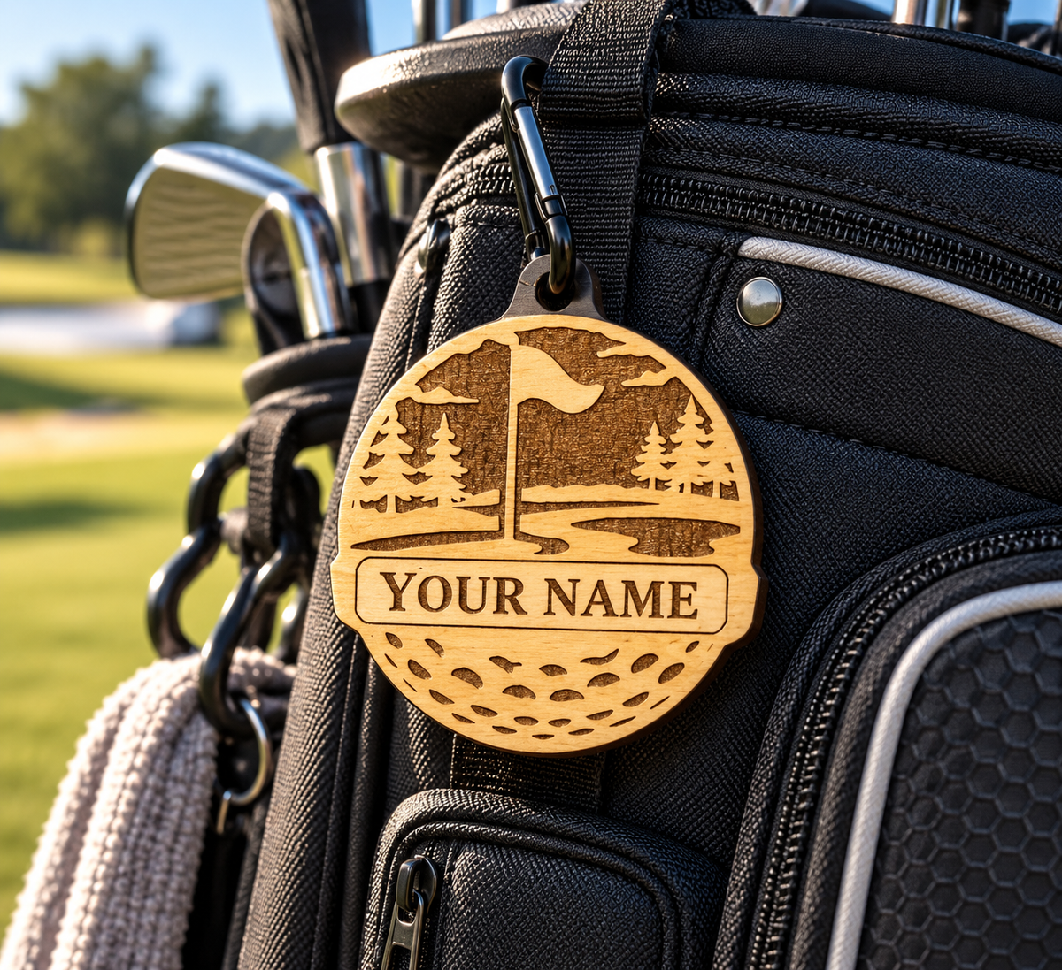 Golfing Themed Bag Tags!!