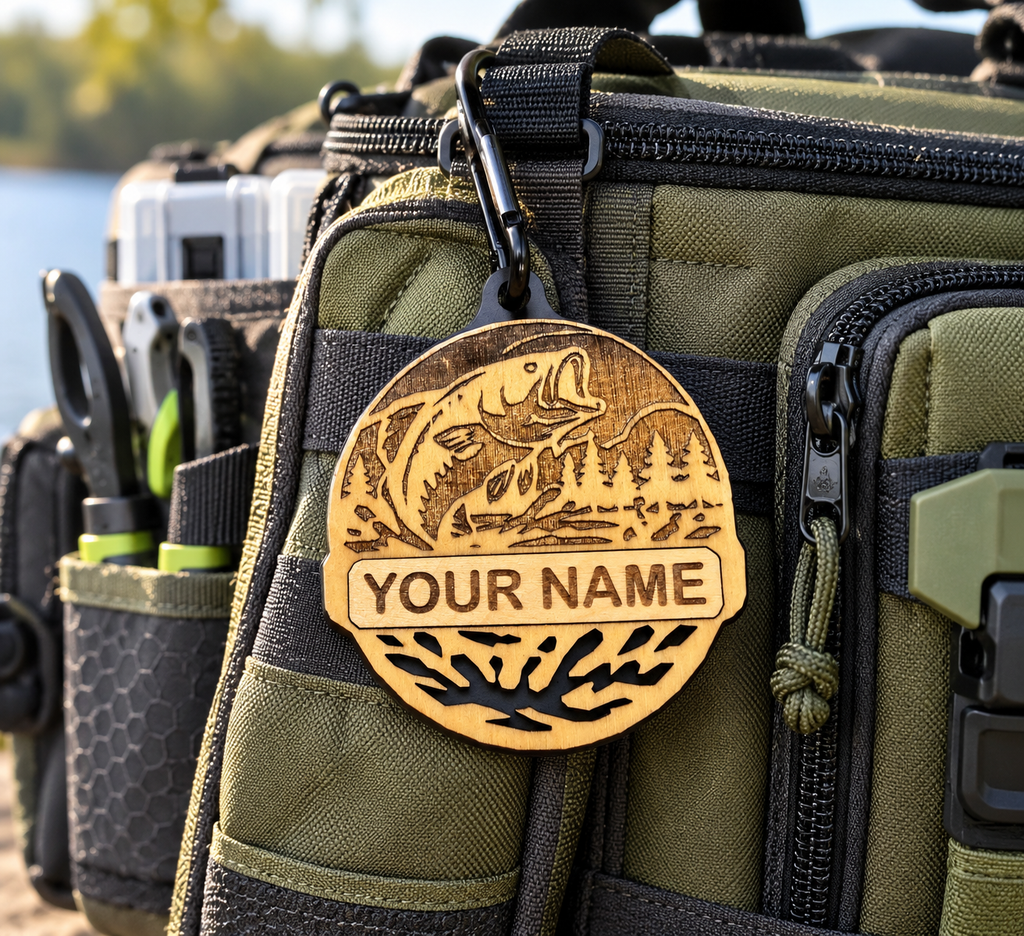 Fishing Themed Bag Tags!!