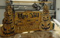 Halloween Pumpkins Hey Yall Sign CNC Vectors