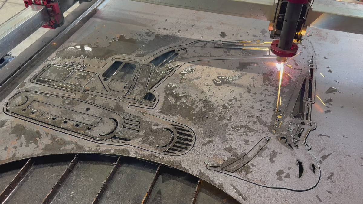 Excavator/Heavy Equipment Files for CNC